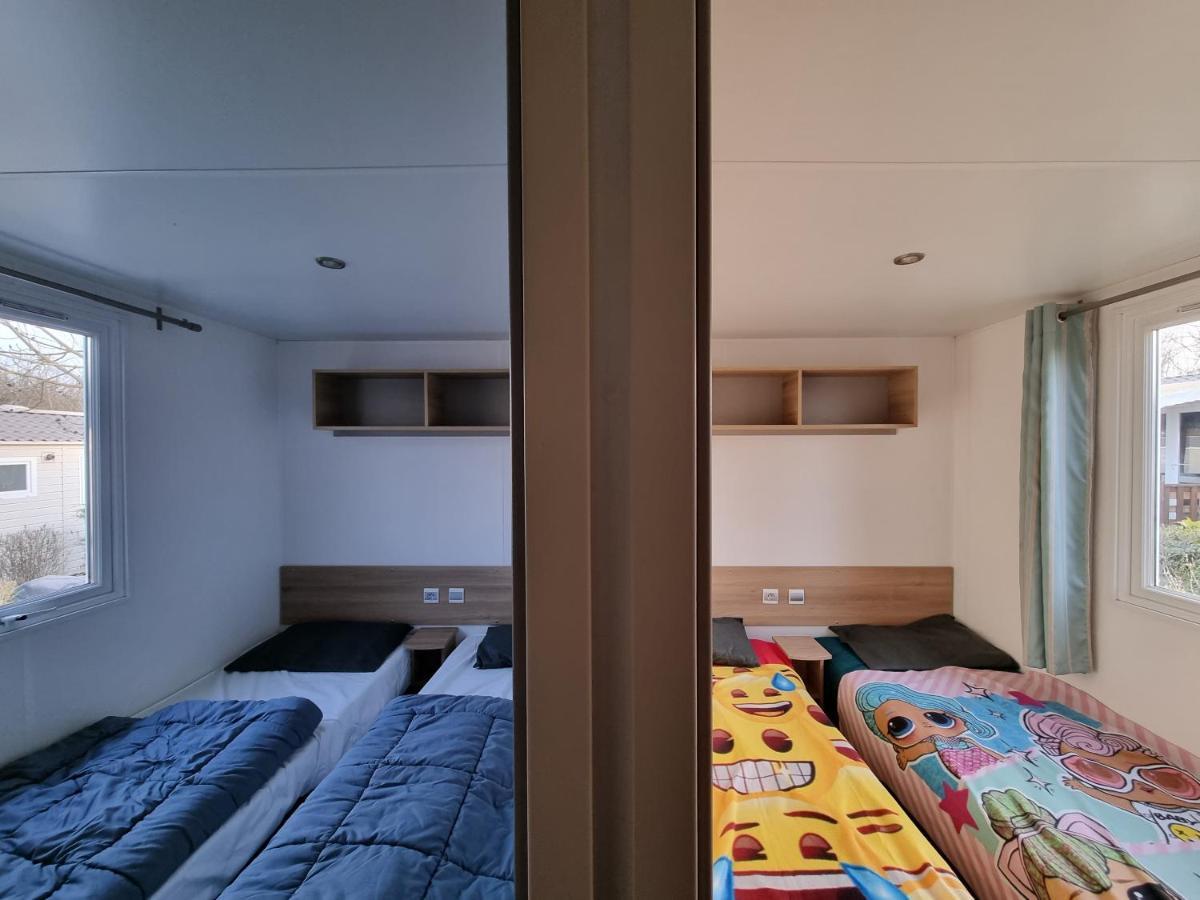 Camping 4* 3 Ch 2 Sdb- Lave Linge- Lave Vaisselle อังแซ็ง ภายนอก รูปภาพ